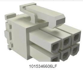 10153466-06LF FCI 线对板  Minitek® Pwr 4.2 TPA 6P HSG