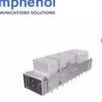 UE62B162G021E1 1x1 OSFP cage with 10.8mm high heat sink