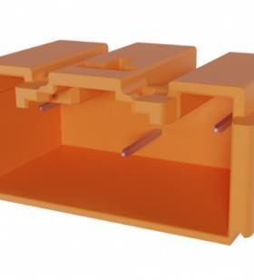 10170437-11103KLF Microspace™ High V  800V, 11P 1.27线对板