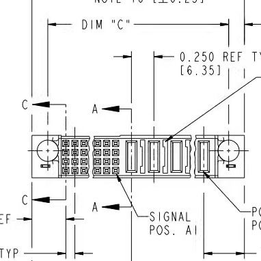 51742-10601600CCLF PWRBLADE 6P16S 直母 压接式 大电流模块电源