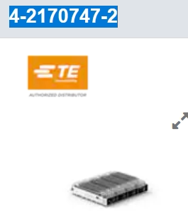 QSFP28 泰科电子 4-2170747-2 I/O CAGE ASSY 1X4 SPRING HS LP