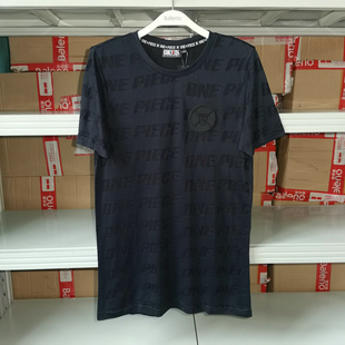 班尼路男装透气舒适短袖T恤薄款航海王速干柔软纯锦纶布料短袖衫