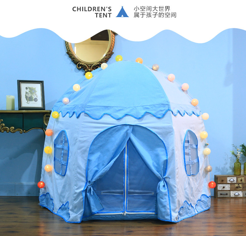 儿童帐篷室内外游戏玩具屋女孩公主房城堡六角礼物分床神器六角|ruв категории игрушка/коляска/головоломка/блоки/модель, спорт на открытом воздухе/досуг/традиционные игрушки, детская палатка/игра дом - от Buy2taobao.com для оказания профессиональной услуги покупки агента Taobao