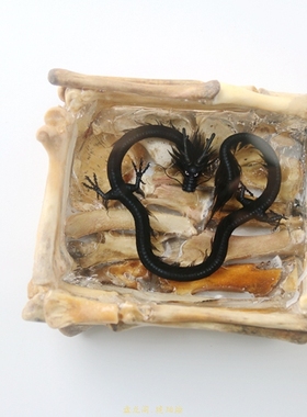 手绘桌面摆件盘龙阁混合