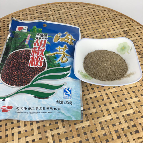 湖北天门黄潭米粉黑胡椒粉200克海芳黑胡椒粉调料 - 封面