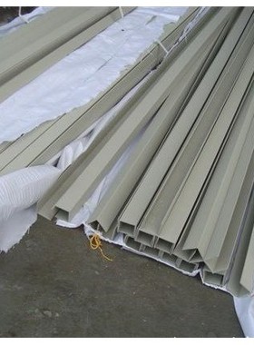 pp包边槽ppru型槽ppu型槽条pvc塑料u型槽pp包槽塑料40*40