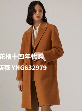 MINDBRIDGE羊绒大衣休闲毛呢中长款MVCA723F