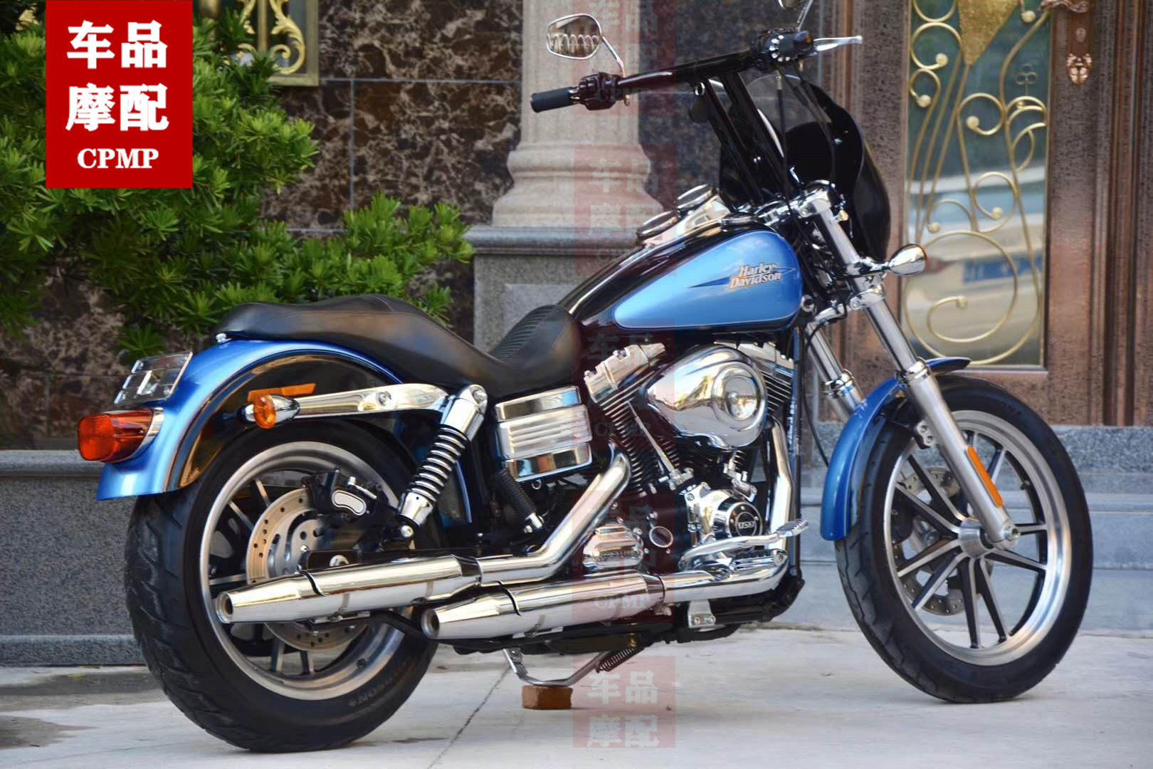 哈雷 大狗 103立方 107 突破者 V72 路王 刹车油管 油箱盖 后尾灯