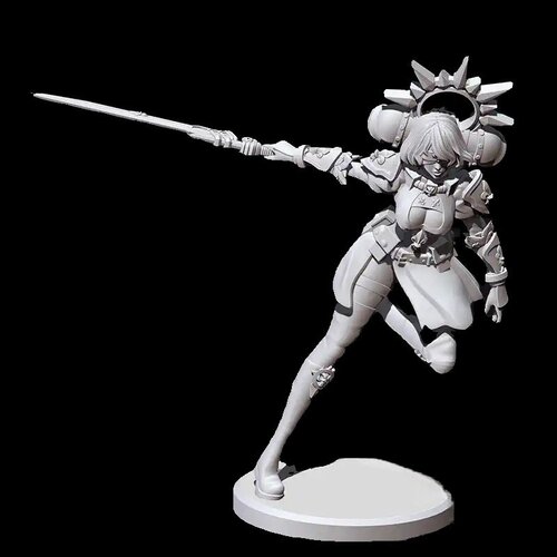 尼尔机械纪元2b手办GK模玩白模3D