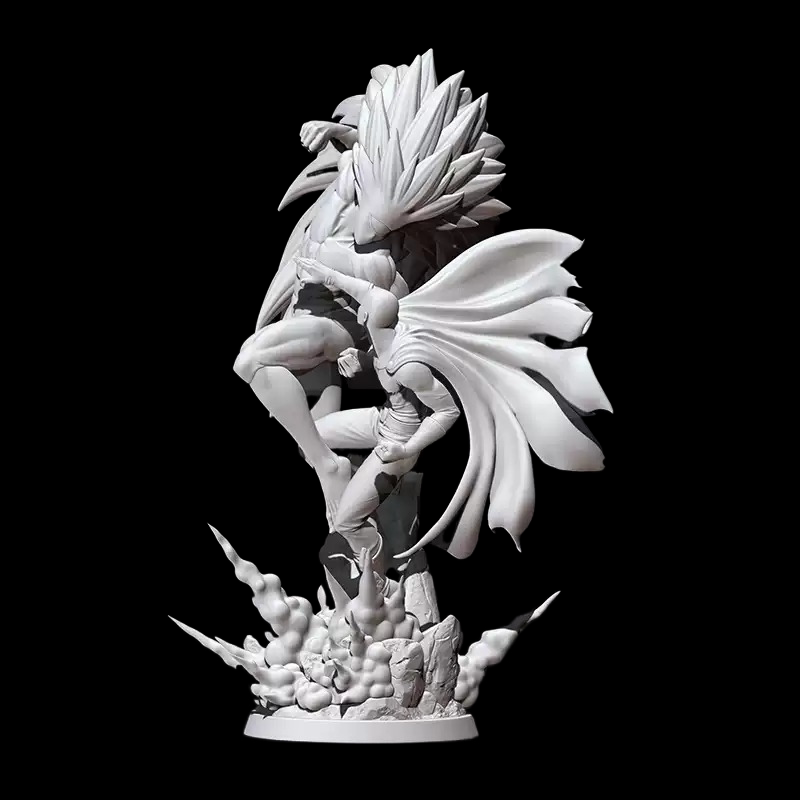 对战波罗斯一拳超人3-24cm手办3D