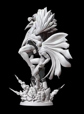 对战波罗斯一拳超人3-24cm手办3D