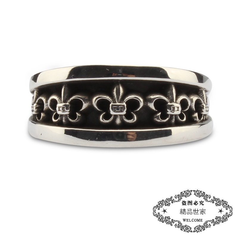 童军花指环薛之谦纯银尾戒gd同款