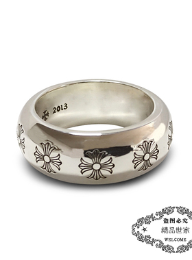 十字架纯银戒指鹿晗同款