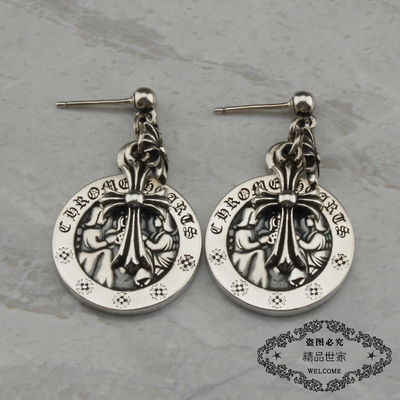 ROCK HEARTS十字架吊坠 耳坠 耳环宝剑人像GD同款S925纯银