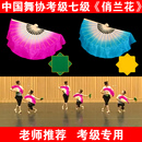 中国舞协考级七级俏兰花扇子十级花鼓灯舞韵道具八级安徽手绢舞蹈
