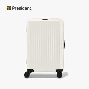 凌秀行李箱女20寸旅行箱可登机加厚大容量24密码拉杆箱25新款皮箱