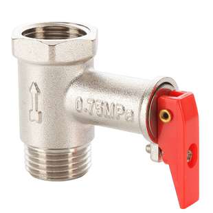 全铜加厚4分通用厨房小厨宝安全阀减压阀泄压阀美的史密斯配件6分