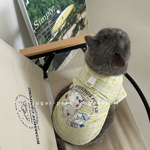 Летняя собака и кошачья одежда для лета