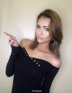 欧美ins斜肩单边露肩长袖显瘦修身性感包臀螺纹棉弹力连衣裙短裙