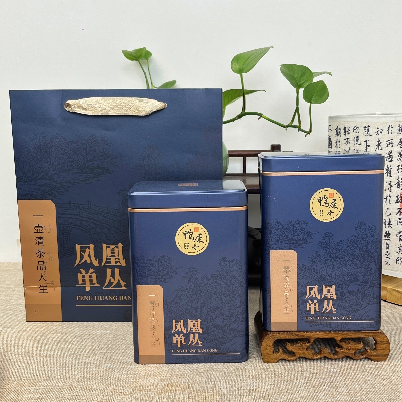 茶叶礼盒鸭屎香凤凰单丛茶潮州鸭屎香单枞茶叶清香型乌龙茶