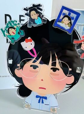 摆件严选收纳发夹夹子高颜值桌面