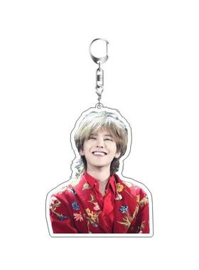 钥匙扣双层周边亚克力BI权志龙应援礼GB挂件ANG 定制GD书包