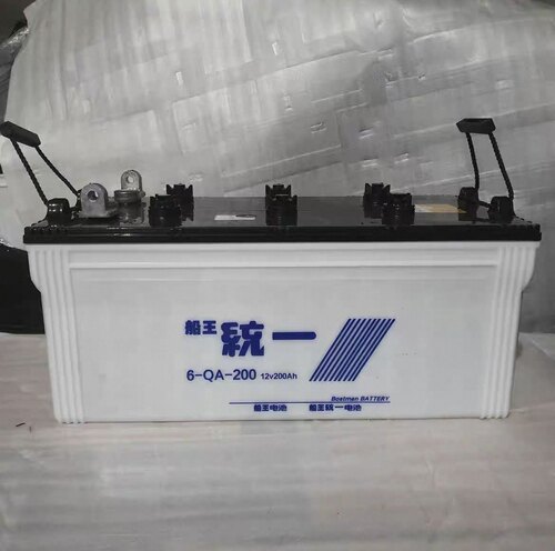 船王统一蓄电池电瓶船舶发电机组6-QA-200 N120N150N200N245电瓶