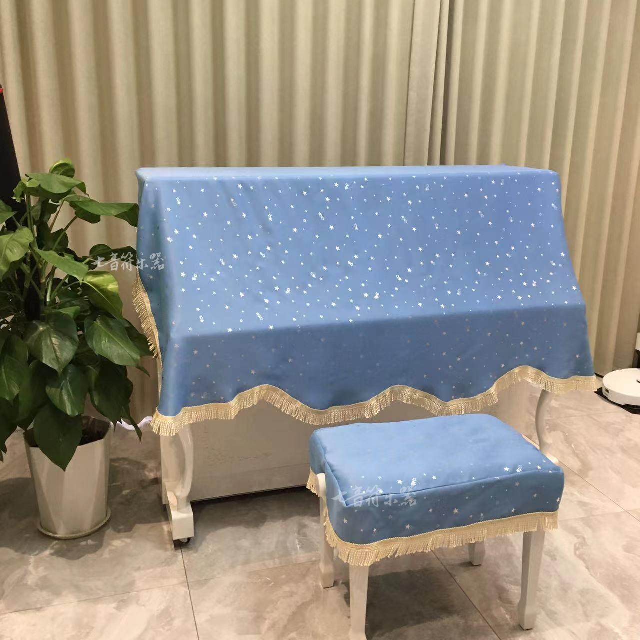 北欧钢琴罩全罩现代简约 立式钢琴防尘罩 高档电钢琴罩盖布凳套罩,居家布艺,钢琴罩,淘宝优惠券,粉丝福利购,淘宝优惠卷