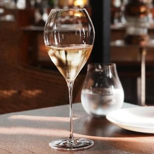 颜值天花板 水滴型水晶葡萄酒杯香槟杯起泡酒杯郁金香高脚红酒杯