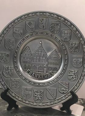 合金德国装饰摆盘正版现货