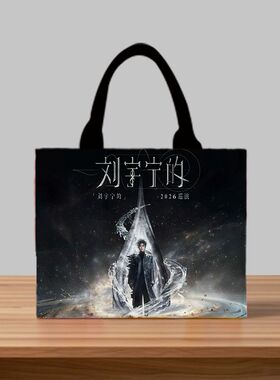 刘宇宁演唱会应援手提大容量帆布包高品质不褪色手提包方包托特包