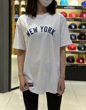 男女同款 T恤NewYork宽松圆领夏季 纽亦华短袖 韩国专柜正品