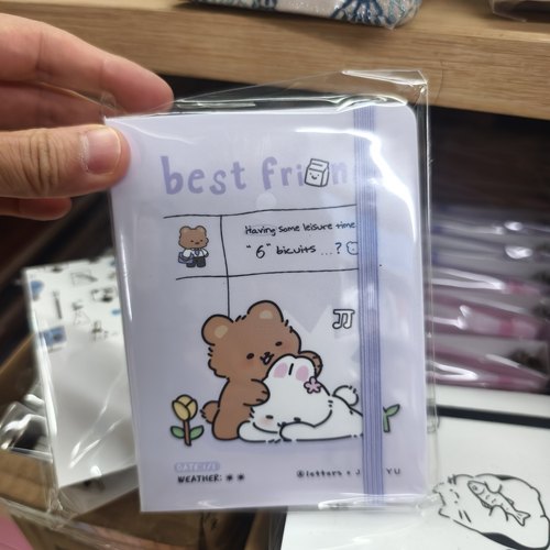 M5-PP手帐本活页本可爱卡通记事本创意日记本学生空白日记本笔记