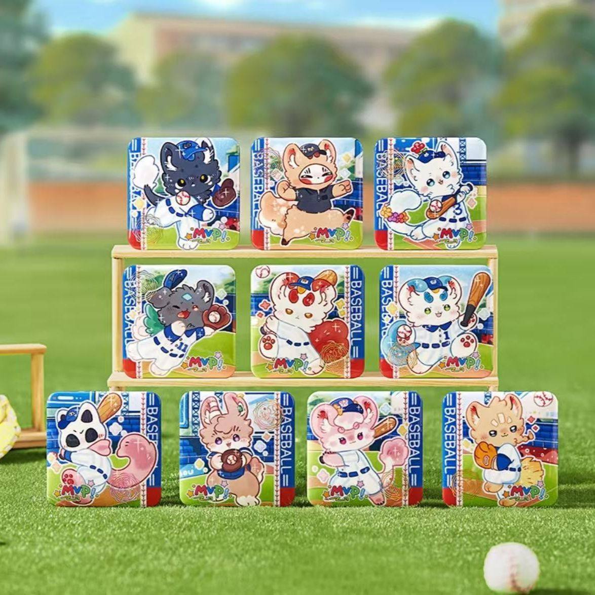 指定款正品非人哉有兽焉棒球系列徽章动漫皮皮58*58mm方形吧唧,模玩/动漫/周边/娃圈三坑/桌游,动漫徽章/立牌,淘宝优惠券,粉丝福利购,淘宝优惠卷