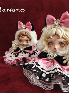 原创手工SP光织园冬日乐章盲盒搪胶公仔着替朝晖绽染着痕漫煦娃衣