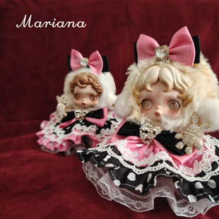 原创手工SP光织园冬日乐章盲盒搪胶公仔着替朝晖绽染着痕漫煦娃衣