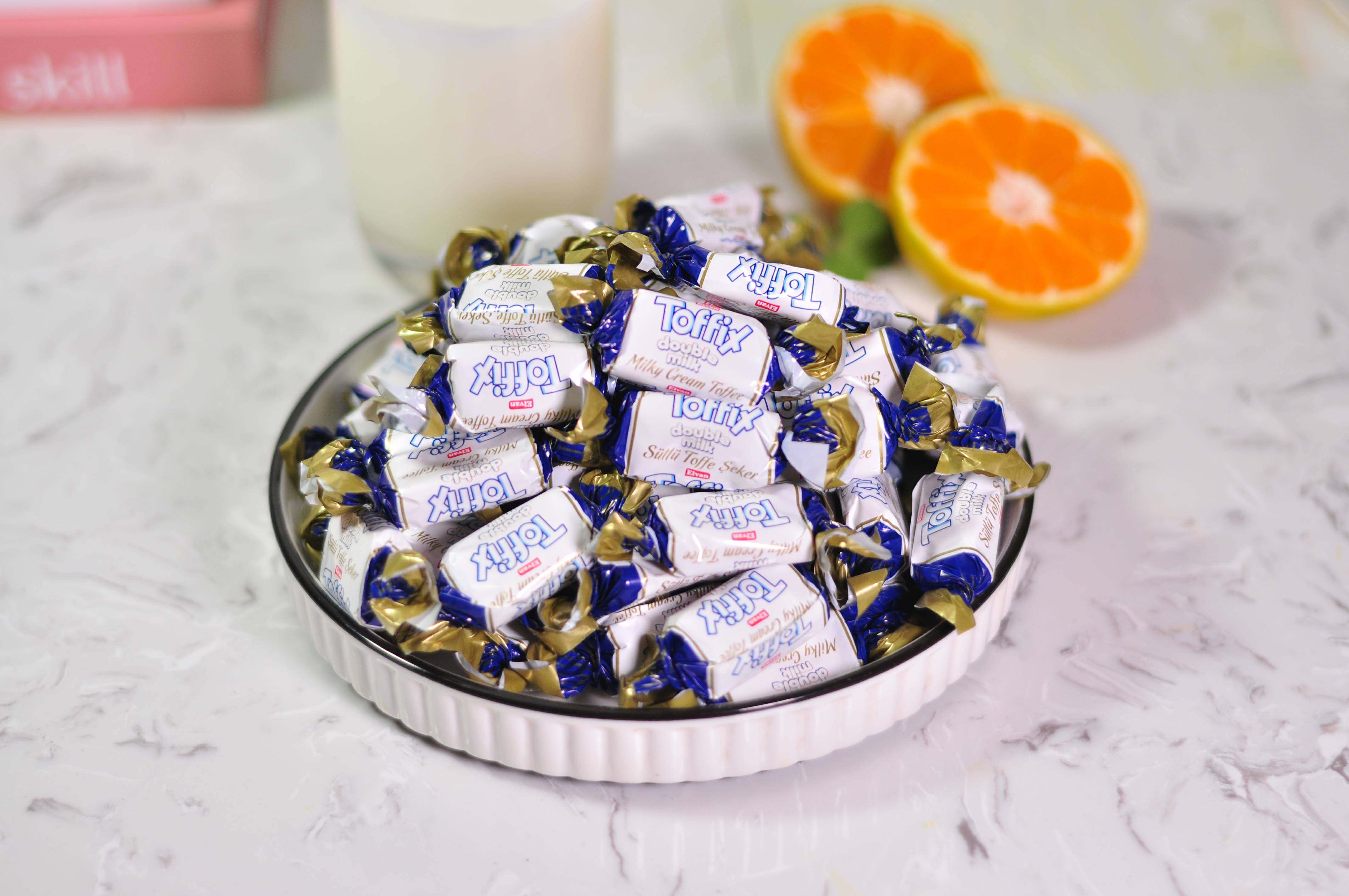 土耳其进口elvan太妃糖焦糖味/牛奶味 休闲食品糖果