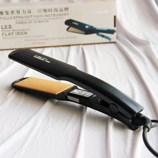 正品发廊同款托尼盖陶瓷U型拉直电夹板熨板不伤发直发器T680