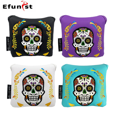 高尔夫推杆套新款骷髅头