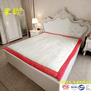 真内蒙古100%纯羊毛床垫冬季 被垫毯子褥子加厚保暖双人1.8mX2.0米