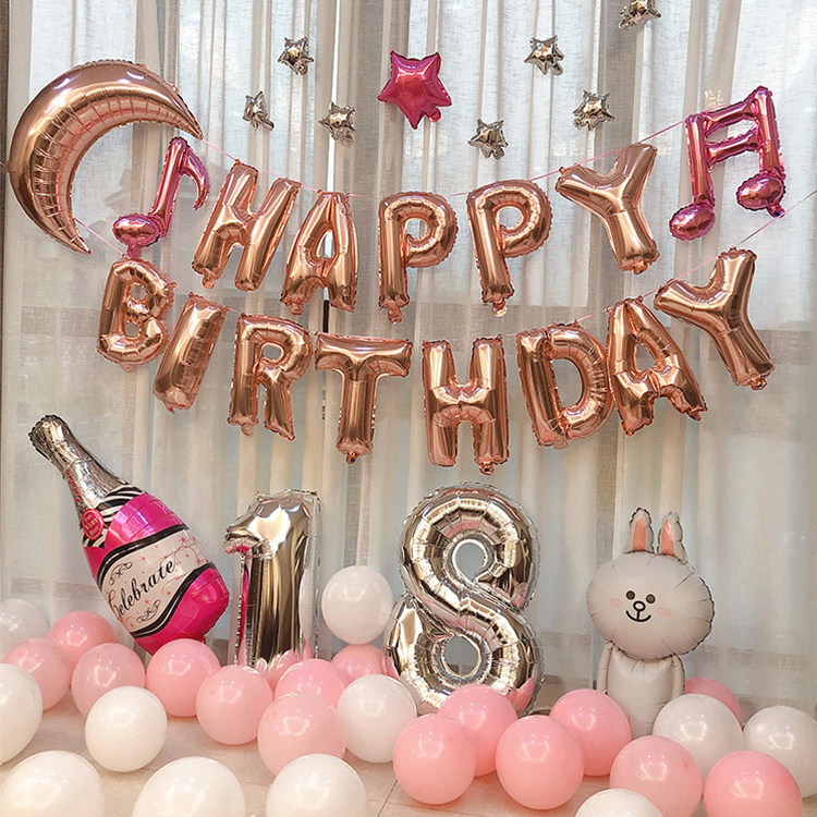 生日快乐派对气球男孩女孩成人礼场景布置背景墙网红儿童周岁装饰,节庆用品/礼品,装扮布置套餐,淘宝优惠券,粉丝福利购,淘宝优惠卷