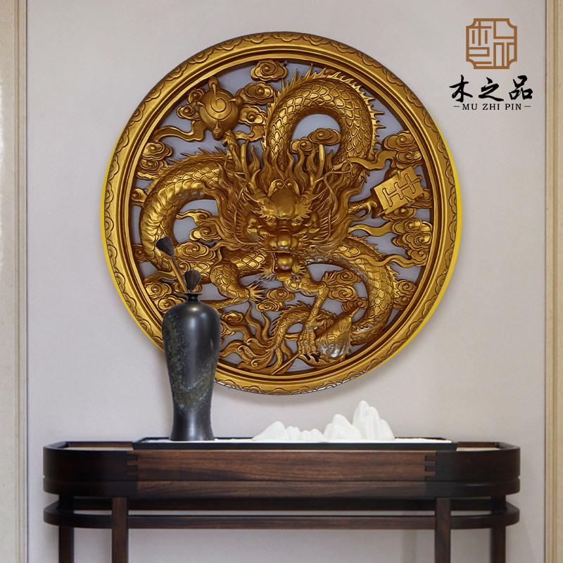 东阳中式镂空背景墙装饰厂家直销图片