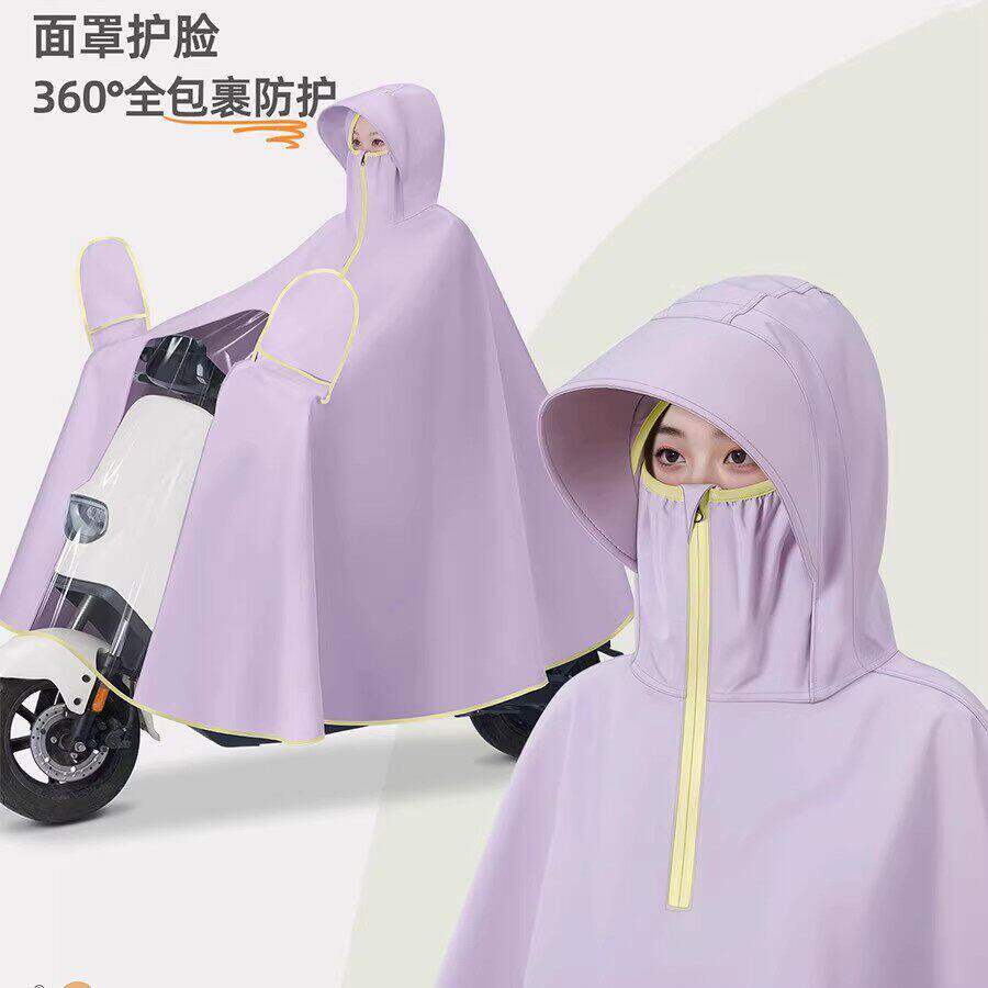 新款电动车暴雨雨衣专用加厚单人长款骑行男女摩托车全身加大雨披