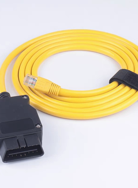 宝马OBD刷隐藏ESYS编程线吉利领克ENET水晶头线ICOM奔驰维修诊断