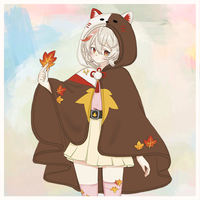 Thickened flanged plush cartoon cape shoulder cape for anime merchandise, cute and funny male and female students, air-conditioned blankets for spring and autumn thumbnail 4