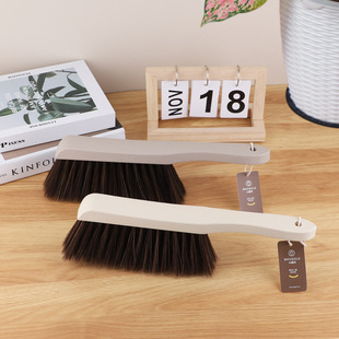 小国乐软毛床刷家用扫床刷子榉木长柄清洁刷