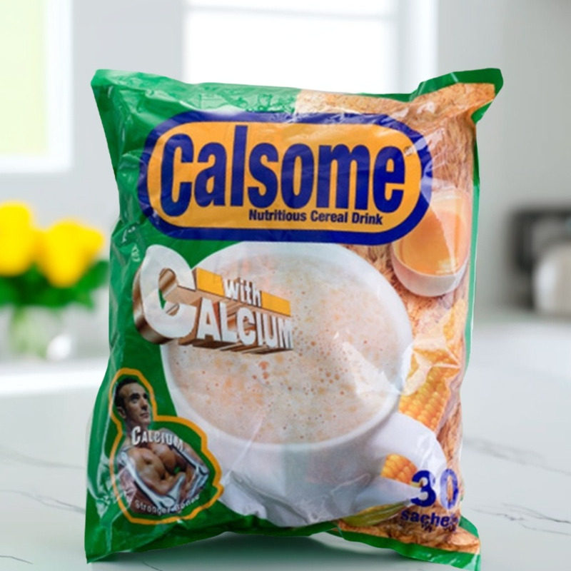 缅甸绿麦片进口Calsome杂粮玉米营养麦片750g冲饮学生即食早餐