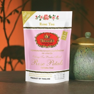 泰国手标玫瑰花茶蝴蝶豌豆茉莉花茶商用袋装散茶泰式红茶蝶豆花