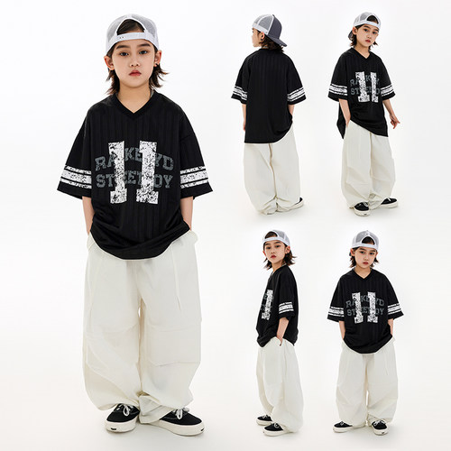 RACKETYLD男女童嘻哈街舞演出服
