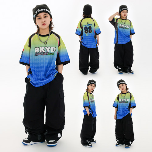 RACKETYLD男女童嘻哈街舞演出服